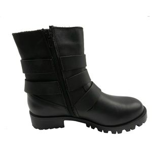 steve madden ming motorcycle bootie